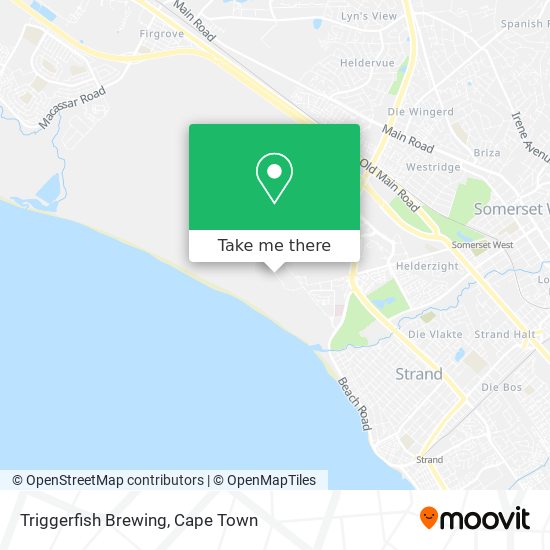 Triggerfish Brewing map