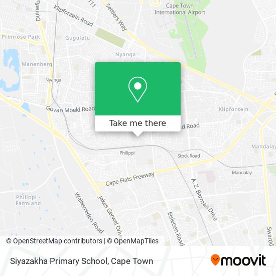 Siyazakha Primary School map