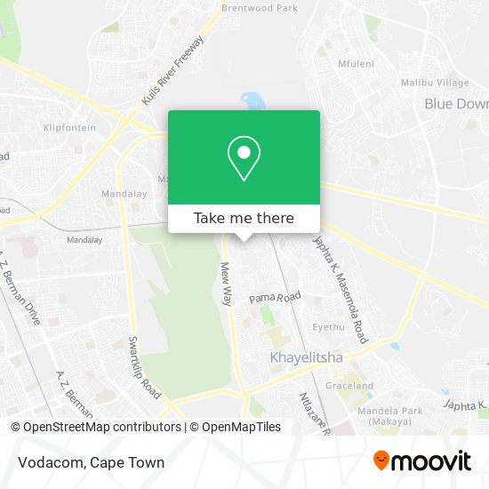 Vodacom map