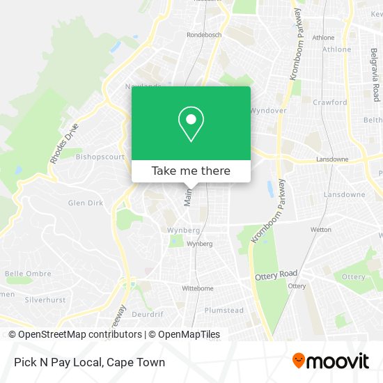 Pick N Pay Local map