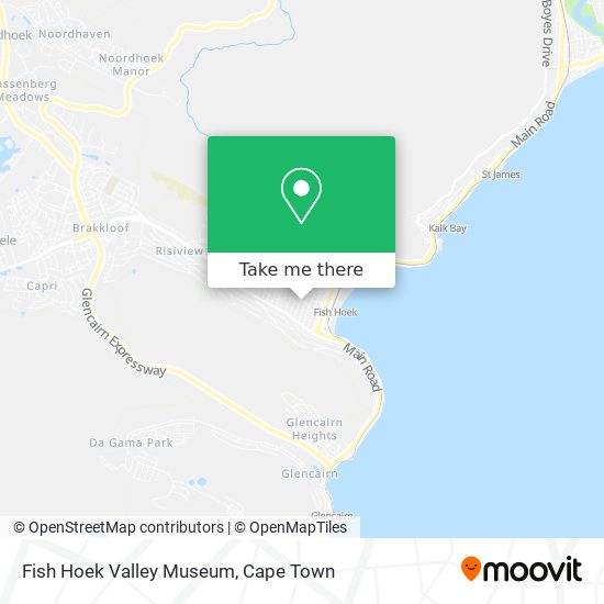 Fish Hoek Valley Museum map