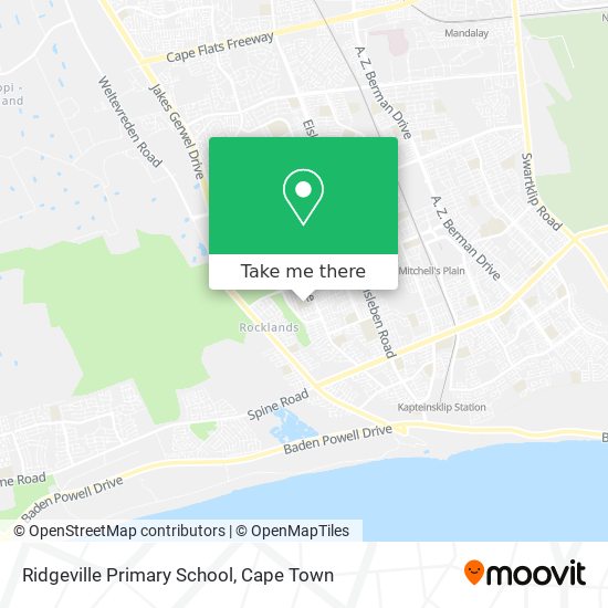 Ridgeville Primary School map