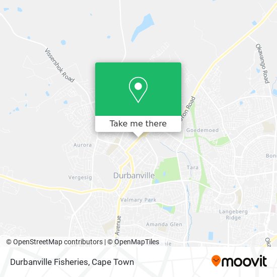 Durbanville Fisheries map