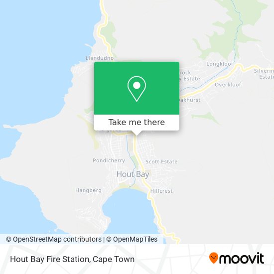 Hout Bay Fire Station map
