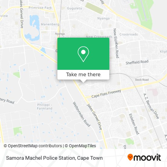 Samora Machel Police Station map