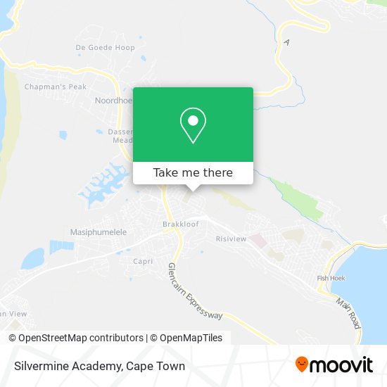 Silvermine Academy map