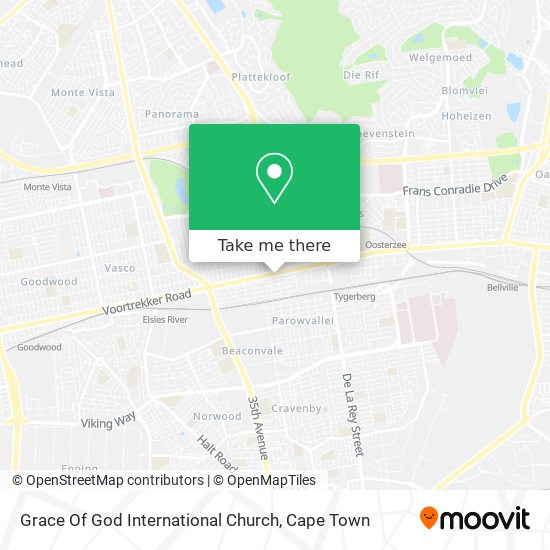 Grace Of God International Church map