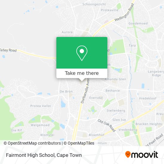 Fairmont High School map