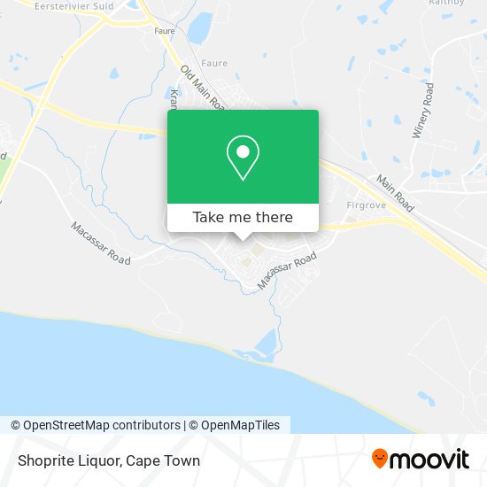 Shoprite Liquor map