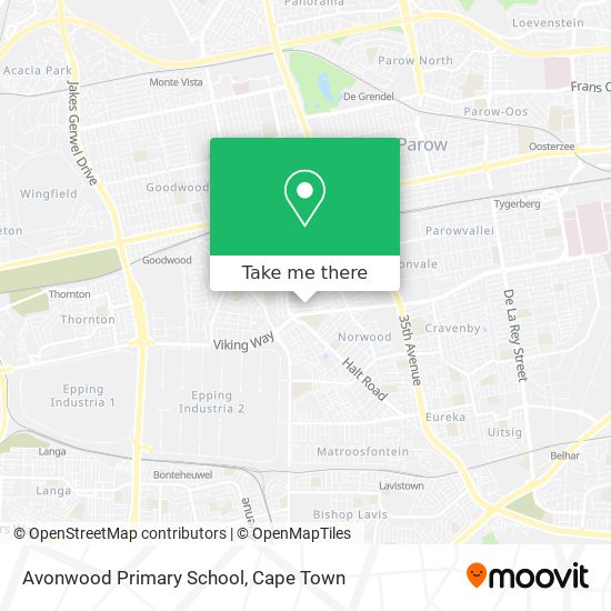Avonwood Primary School map