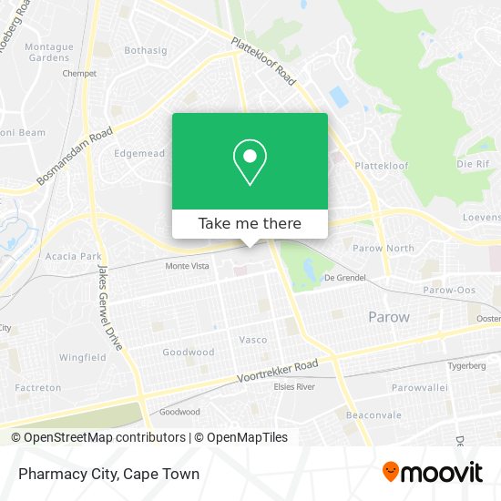 Pharmacy City map