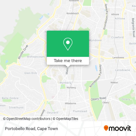 Portobello Road map