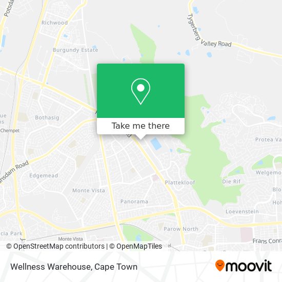 Wellness Warehouse map