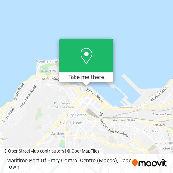 Maritime Port Of Entry Control Centre (Mpecc) map