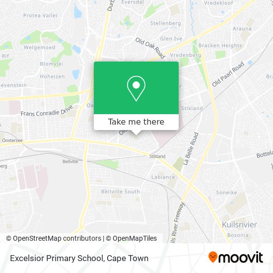 Excelsior Primary School map