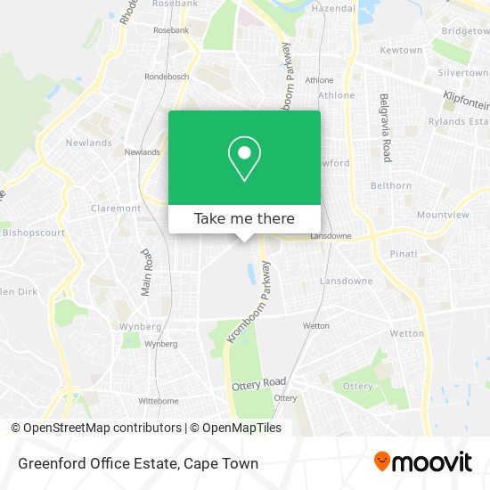 Greenford Office Estate map