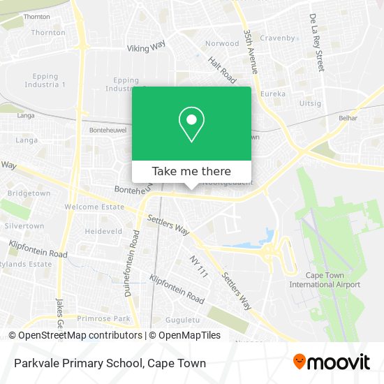 Parkvale Primary School map