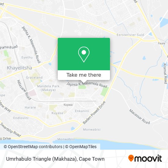 Umrhabulo Triangle (Makhaza) map