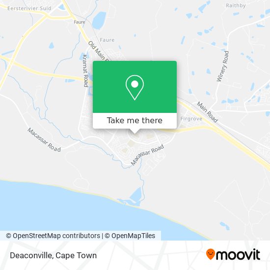 Deaconville map