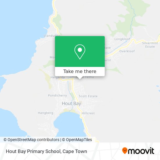 Hout Bay Primary School map