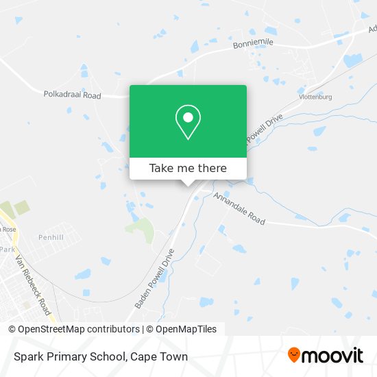 Spark Primary School map