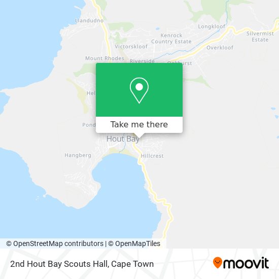 2nd Hout Bay Scouts Hall map