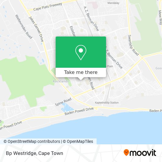 Bp Westridge map