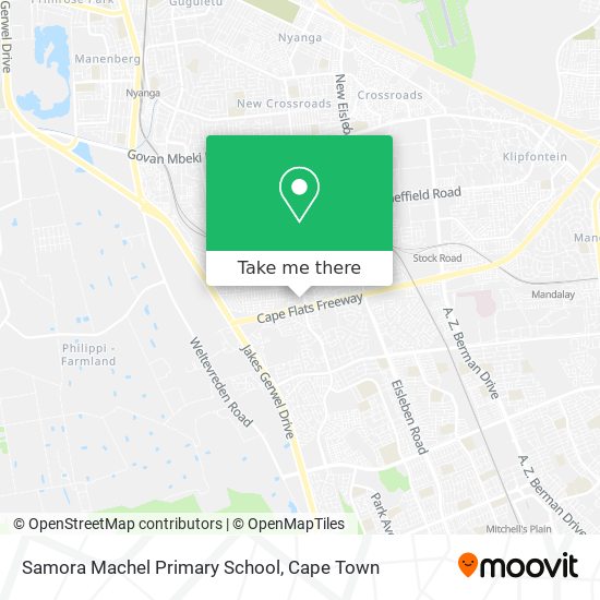 Samora Machel Primary School map