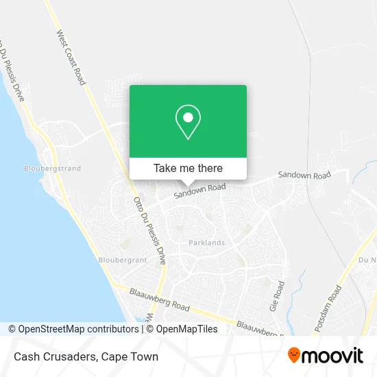 Cash Crusaders map