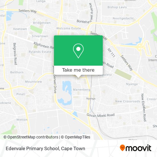 Edenvale Primary School map