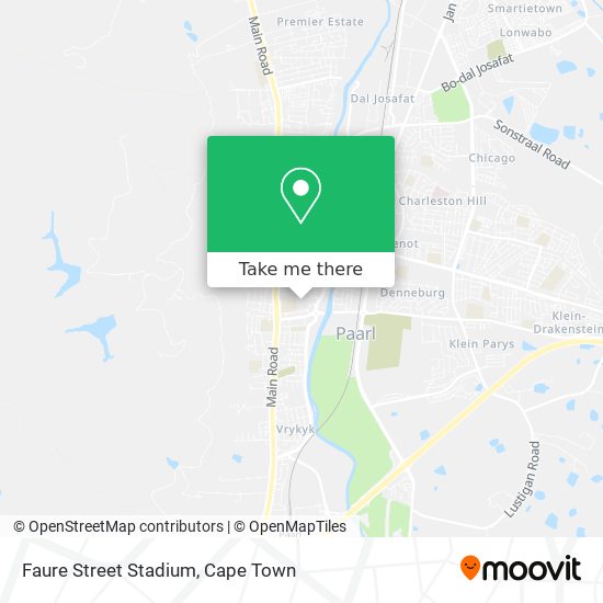 Faure Street Stadium map