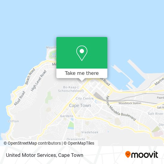 United Motor Services map