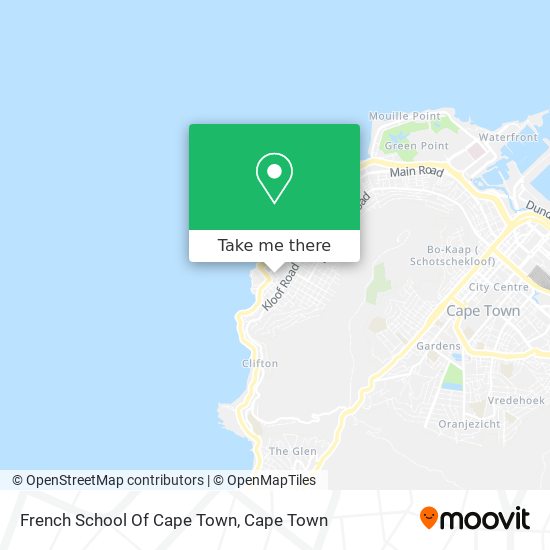 French School Of Cape Town map