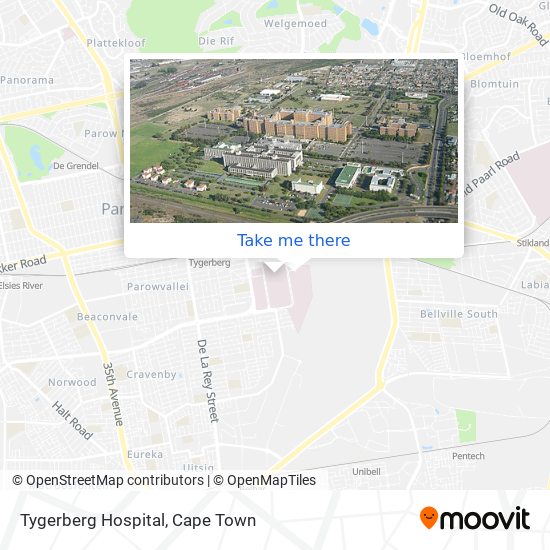 Tygerberg Hospital map