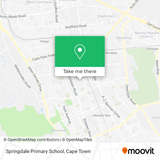 Springdale Primary School map
