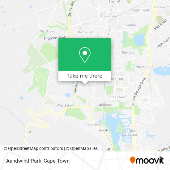 Aandwind Park map