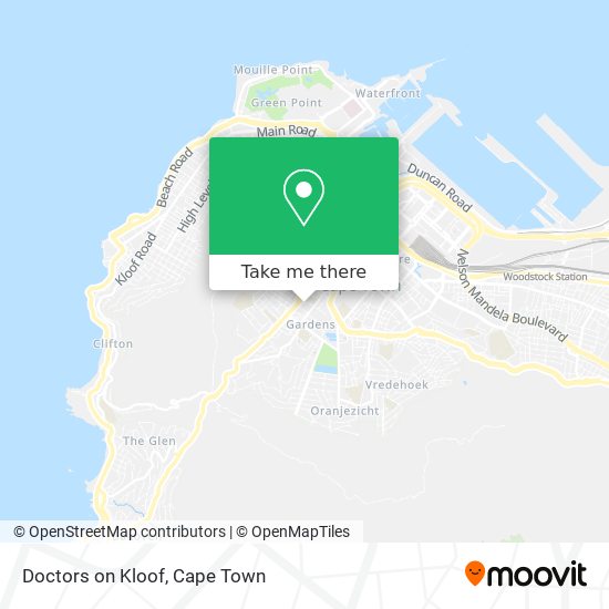 Doctors on Kloof map