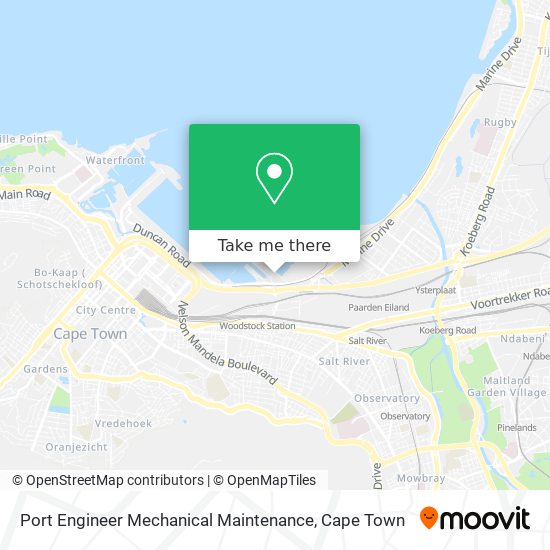 Port Engineer Mechanical Maintenance map