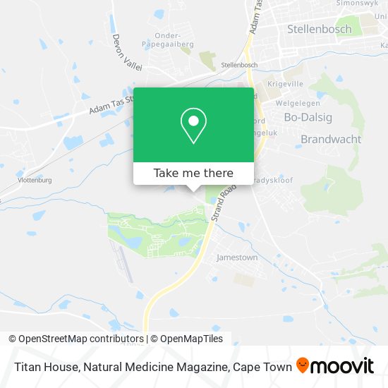 Titan House, Natural Medicine Magazine map