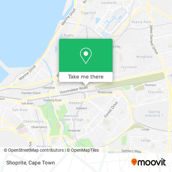 Shoprite map