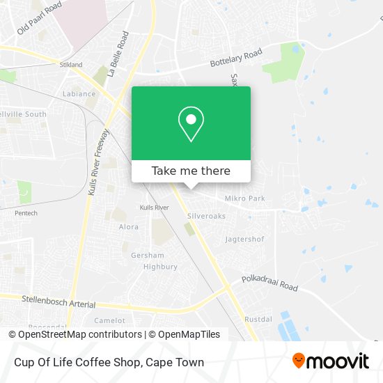 Cup Of Life Coffee Shop map