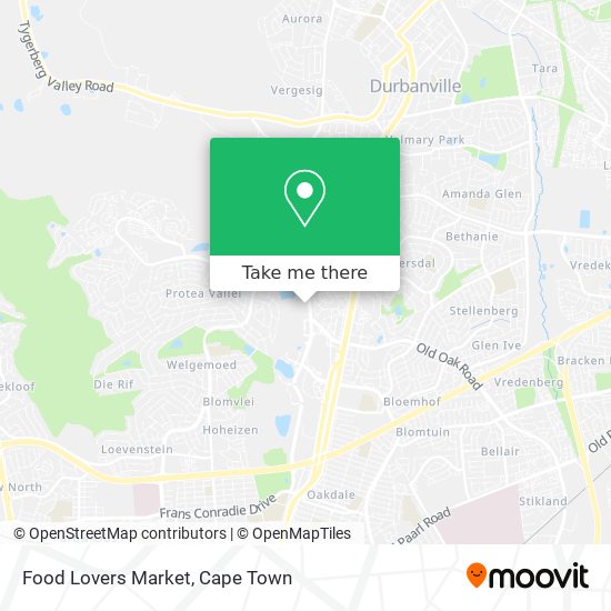 Food Lovers Market map