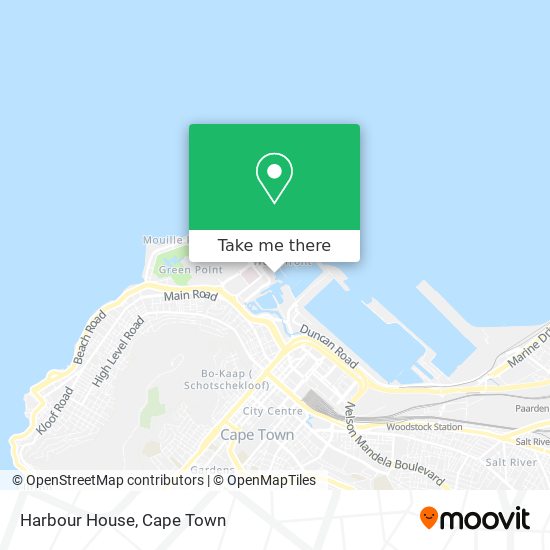 Harbour House map