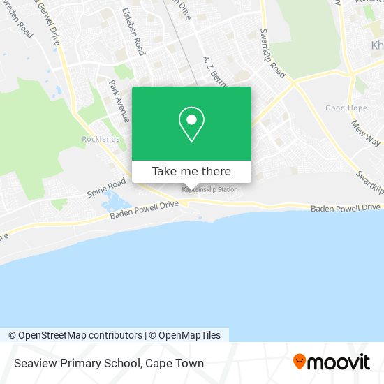 Seaview Primary School map