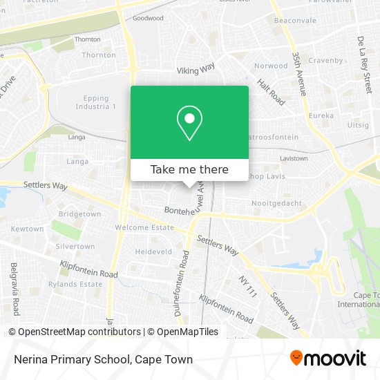 Nerina Primary School map