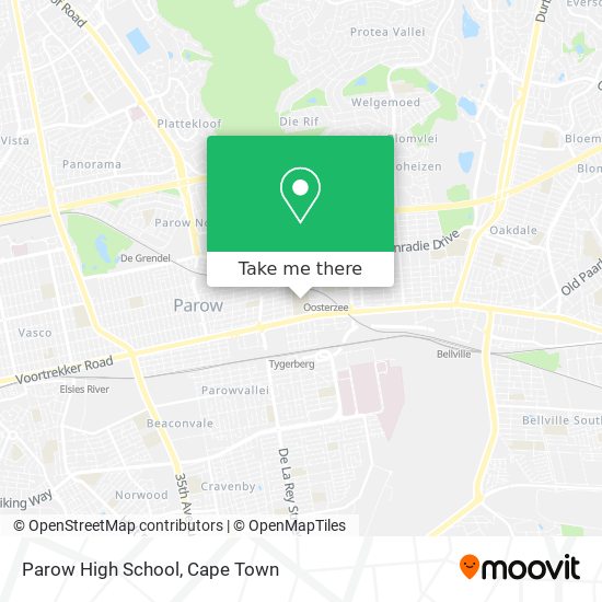 Parow High School map