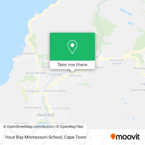 Hout Bay Montessori School map