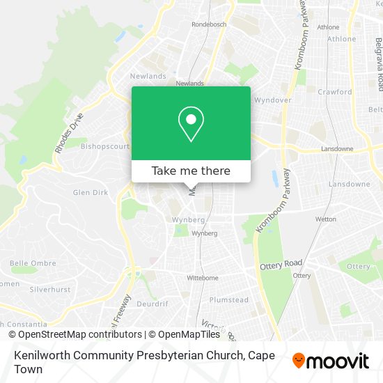 Kenilworth Community Presbyterian Church map