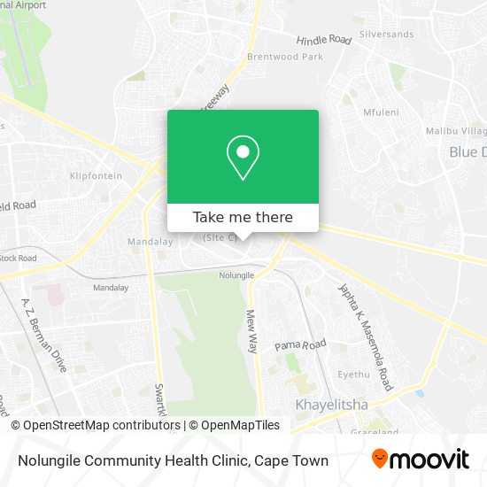 Nolungile Community Health Clinic map