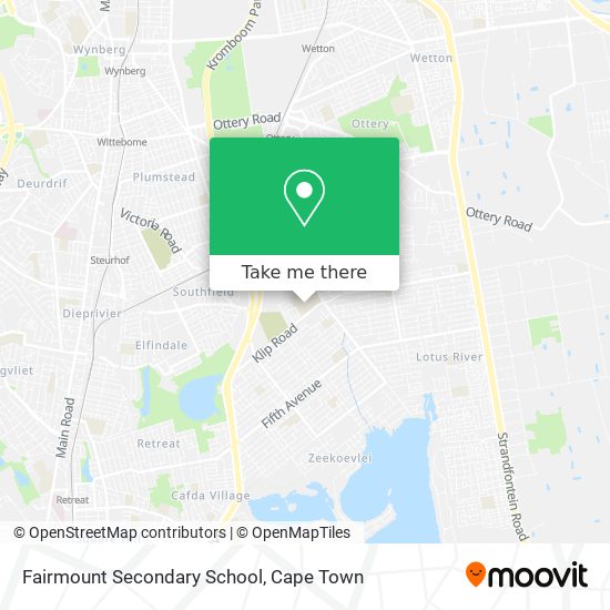 Fairmount Secondary School map